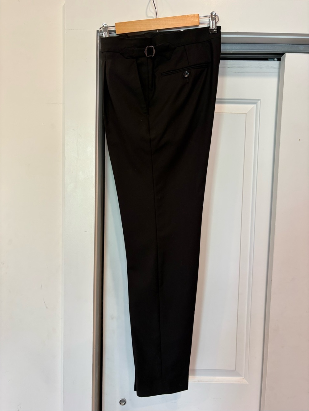 Suitsupply Black wrinkle-free Trousers
